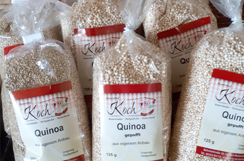 Päckchen mit Quinoa vom Bauernladen Koch aus Edingen Neckarhausen