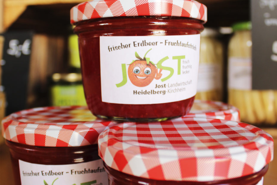 Erdbeermarmelade Jost Landwirtschaft