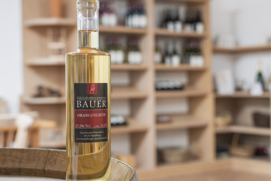 Brände Liköre Weingut Bauer Vinothek